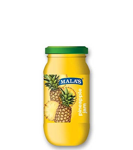 Mala's Pineapple Jam, 500gm Glass Jar - free shipping