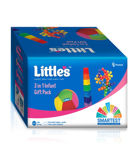 Little's 3 in 1 Infant Gift Pack Baby Toys - free shipping