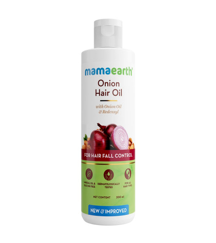Mamaearth Onion Hair Oil 200 ml (Pack of 2)