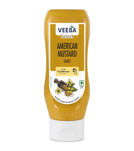 Veeba American Mustard Sauce, 320 gm - free shipping