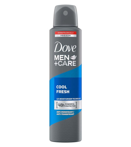 Dove Men Cool Fresh Liquid Deodorant 150 ml (Pack of 2)