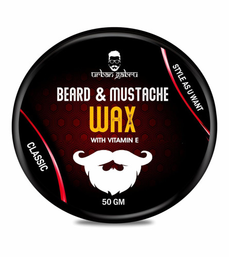 UrbanGabru Beard & Mustache Wax (50 gm) - free shipping