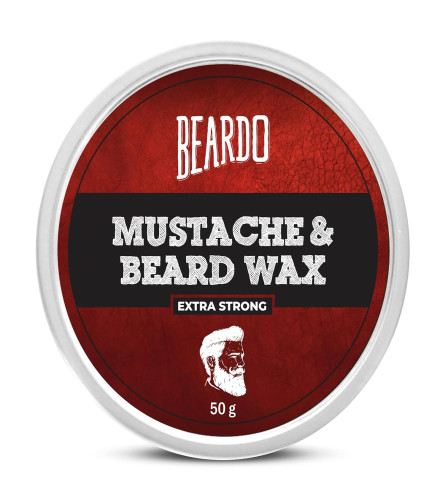 Beardo Beard and Mustache Wax, 50 gm - free shipping