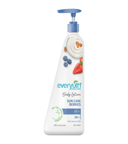 Everyuth Naturals Sun Care Berries Body Lotion 500 ml