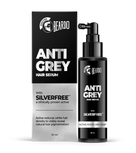 Beardo Anti Grey Hair Serum for Men, 50 ml - free shipping