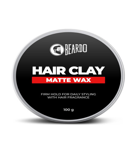 Beardo Hair Clay Wax for Men, 100 gm (free shipping