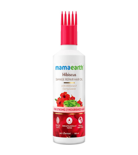 Mamaearth Hibiscus Damage Repair Hair Oil 150 ml