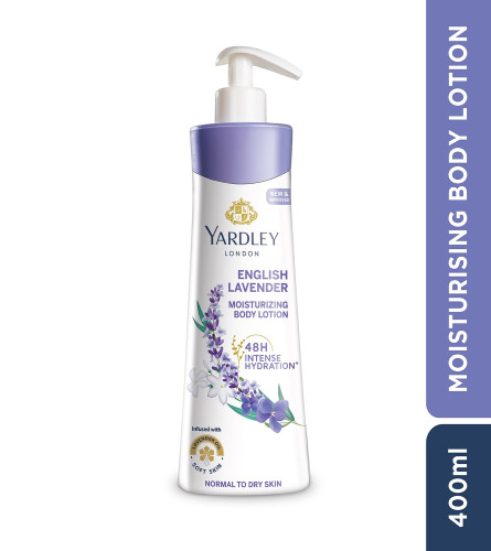 Yardley London English Lavender Moisturizing Body Lotion 400 ml