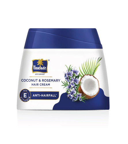 Parachute Advanced Coconut & Rosemary Hair Cream 210 ml (Pack Of 2)