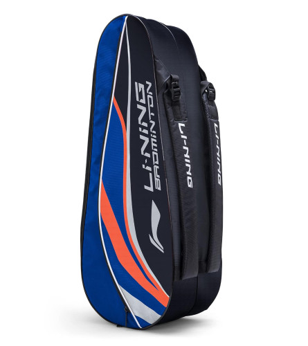 Li-Ning Panther Double Zipper Polyester Badminton Kit Bag (Pack Of 1)