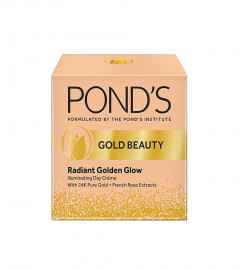 Pond's Gold Beauty Day Cream 50 gm (Pack of 2 ) United States Postal Service