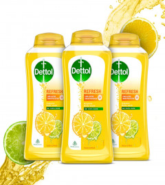 Dettol Body Wash and Shower Gel for Women and Men, 250 ml (Pack of 3)