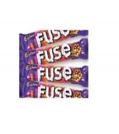 Cadbury Fuse Chocolate, 25 gm ( pack of 10 ) Free shipping Australia & UK