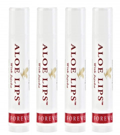 Forever Living Aloe Lips Balms with Jojoba (Pack OF 4 ) Free Shipping Australia
