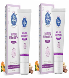 The Moms Co. Natural Moisturizing Baby Cream for Face, 50 gm (Pack of 2) Free Shipping World