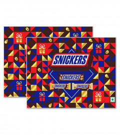Snickers Premium Chocolates Gift Pack, 152 gm (Pack of 2) Free Shipping World