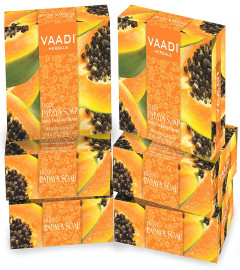 Vaadi Herbals Fresh Papaya Soap, 75 gm (pack of 6) Best Australia online store