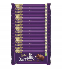 Cadbury Dairy Milk Chocolate Bar, 55 gm Maha Pack (Pack of 15) Free Shipping World