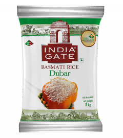 India Gate Basmati Rice Dubar, 1kg (Free Shipping World)