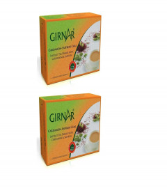 Girnar Instant Tea with Cardamom Saffron Kesar Elaichi, 140 gm (Pack of 2) Free Shipping World
