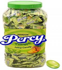 Percy Pineapple Candy Toffee Jar 350 Candies, 875 g (Free Shipping World)