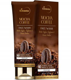 St.Botanica Mocha Coffee Face Wash With Caffeine & Cocoa Butter, 100 ml (Pack of 2)
