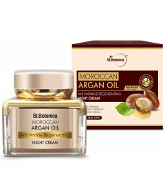 St.Botanica Argan Oil Anti Wrinkle Night Cream, 50 gm (Free Shipping world)