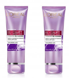 L’Oréal Paris Revitalift Gel Cleanser For Face, 100 ml (Pack of 2) Free Shipping World