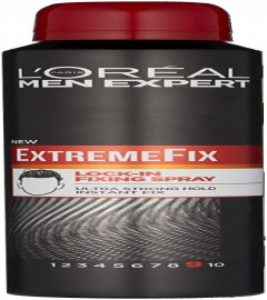 L'Oreal Paris Men Expert Hair Spray, Extreme Fix Lock-In Fixing Spray for Men, 200 ml