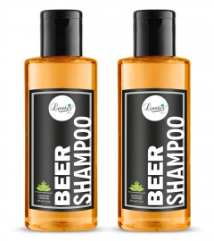 Luster Beer Shampoo For Dry and Frizzy Hair 210 ml (Pack of 2)Free Shipping