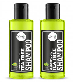 Luster Tea Tree Oil Shampoo For Dry & Frizzy Hair 210 ml(Pack of 2)Free Shipping
