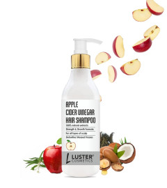 Luster Cosmetics Apple Cider Hair Shampoo 300 ml (Free Shipping World)