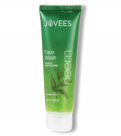 JOVEES Herbal Neem Face Wash 120 ml (Pack of 3) Free Shipping World