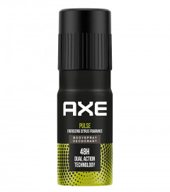 Axe Pulse Long Lasting Deodorant Body Spray 150 ml (Pack of 2) Free Shipping World