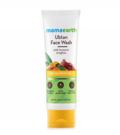 Mamaearth Ubtan Natural Face Wash 100 ml (Pack of 2) Fs