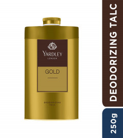 Yardley London Gold Deodorizing Talc Powder for Men 250 gm  (Fs)
