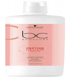 Schwarzkopf Professional Bonacure Peptide Repair Rescue Creme Conditioner| For Damaged Hair| 1000 ml