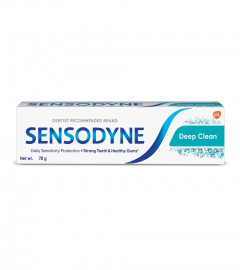 Sensodyne Deep Clean Toothpaste 70 gm (Pack of 3) Fs