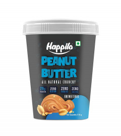 Happilo All Natural Peanut Butter Crunchy 510 g (Fs)