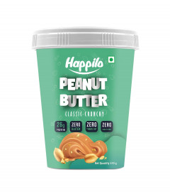 Happilo Classic Peanut Butter Crunchy 510 g (Fs)