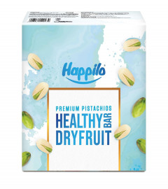 Happilo Premium Pistachios Healthy Dry Fruit Energy Bar 35g (Pack of 6)Fs