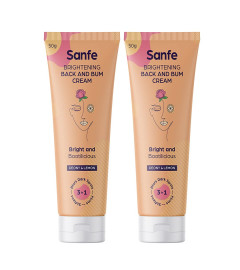 Sanfe Brightening Back and Bum Cream 50g (Pack of 2)Fs