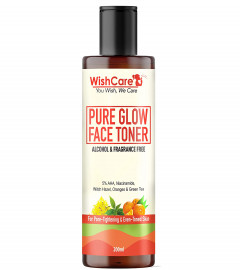 WishCare Pure Glow Face Toner, 200 ml (free shipping)