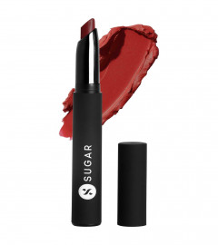 SUGAR Cosmetics Matte Attack Transferproof Lipstick Chilli Red 2 gm (Fs)