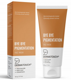 DERMATOUCH Bye Bye Pigmentation Face Wash 150 gm (Fs)