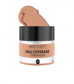 SWISS BEAUTY Fill coverage Cream Concealer (Warm-Honey, 10 gm) pack 2 | Matte Finish