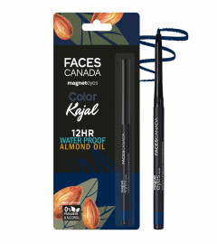 FACES CANADA Magneteyes Color Kajal - Blue Motivation 01, 0.30 g (pack 2) free shipping