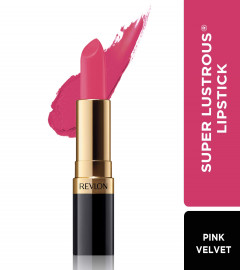 Revlon Super Lustrous Lipstick, Matte Finish - Pink Velvet 4 gm (Fs)