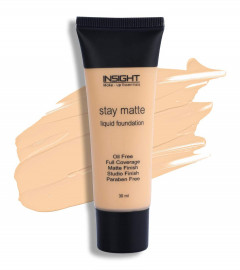 INSIGHT Natural Liquid Foundation (30 ml, Nude Beige) Natural Finish | pack of 2
