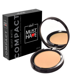 Iba Must Have Velvet Matte Pressed Compact Powder - Medium Beige, 9 g | free shipping